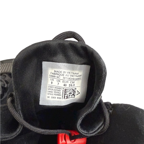 Converse Black and Cream Heeled Boots - Picture 4 of 4